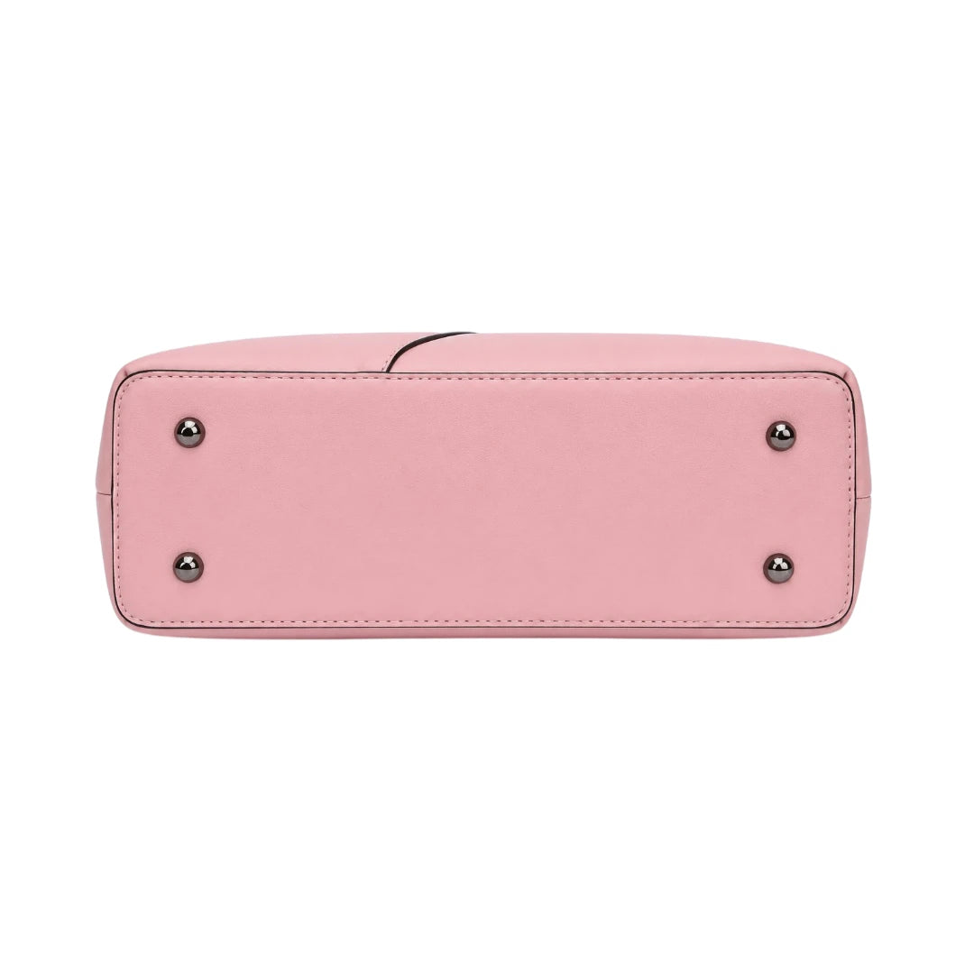 Mbela Verona Pink Leather Handbag for Modern Women Everyday