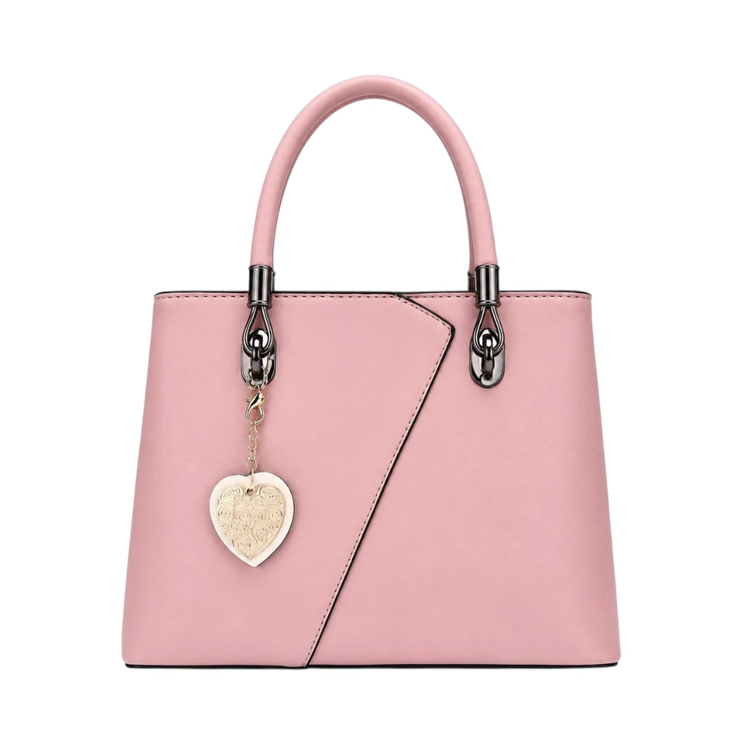 Mbela Verona Pink Leather Handbag for Modern Women Everyday