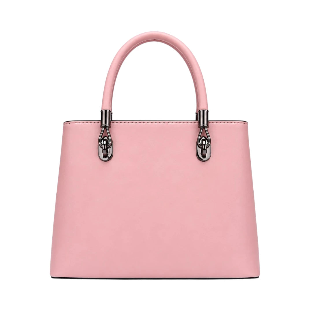 Mbela Verona Pink Leather Handbag for Modern Women Everyday